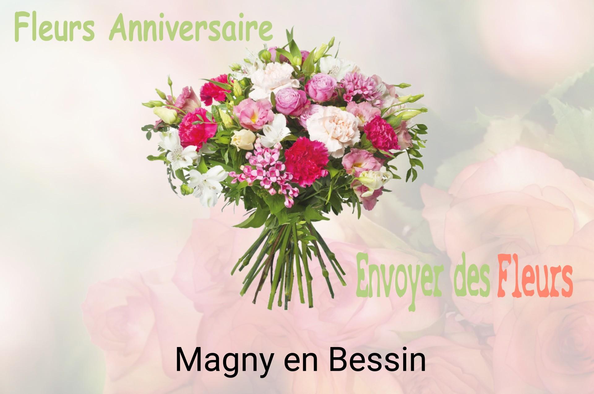 Bouquet de fleurs d’anniversaire livré à Magny-en-Bessin